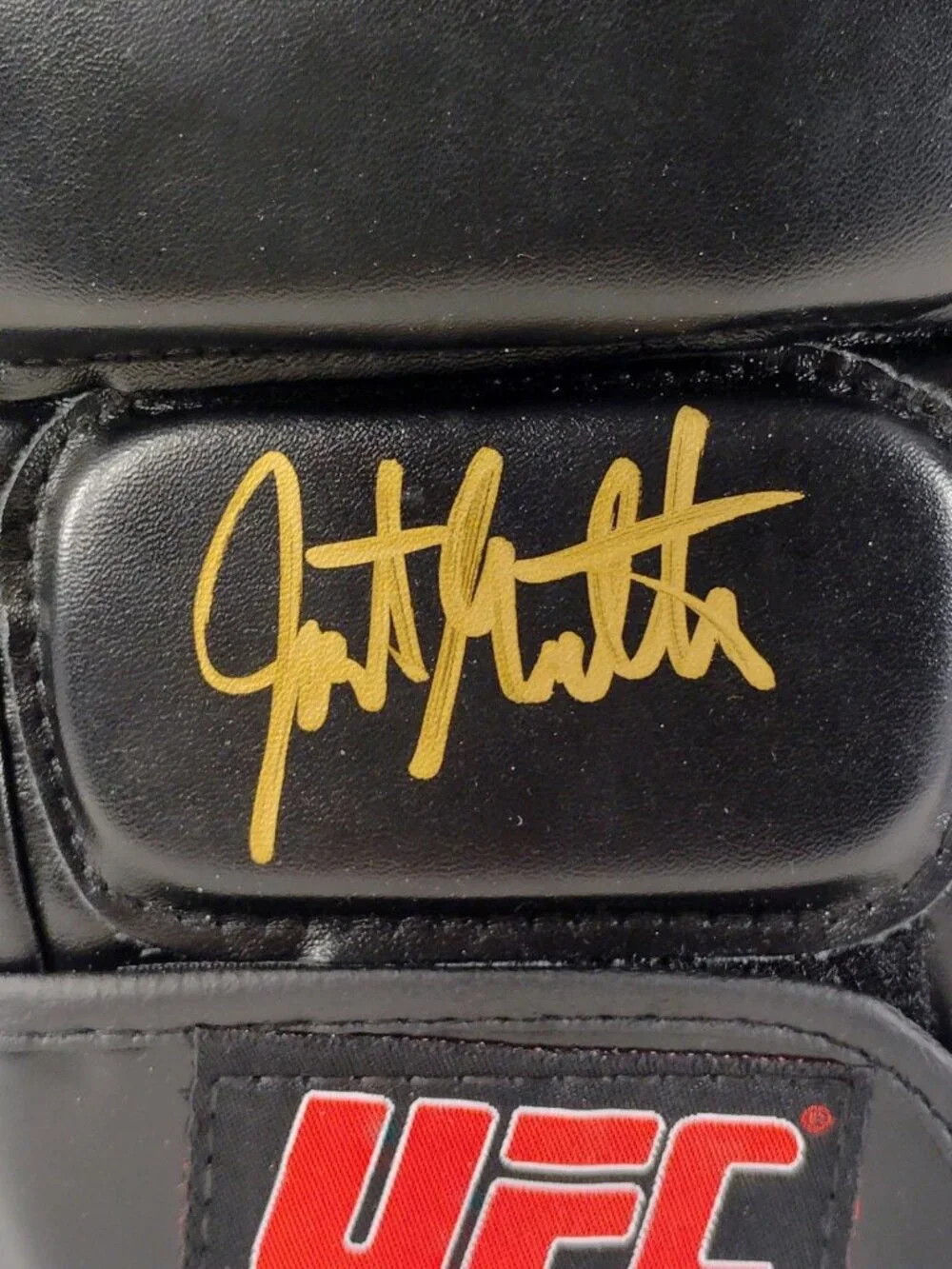 Justin Gaethje Signed UFC Glove COA Exact Photo Proof MMA Autograph Memorabilia